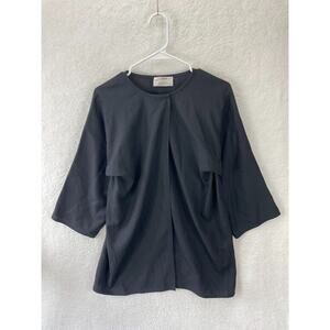 Vintage Zoran Wool Open Cardigan One Size Made In Italy Designer‎